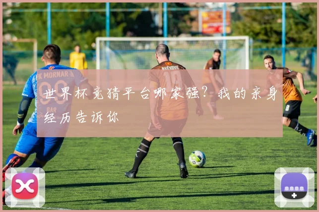 世界杯竞猜平台哪家强?我的亲身经历告诉你